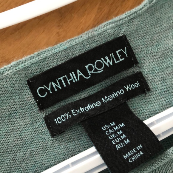 Cynthia Rowley Merino Wool Shirt - Picture 3 of 3